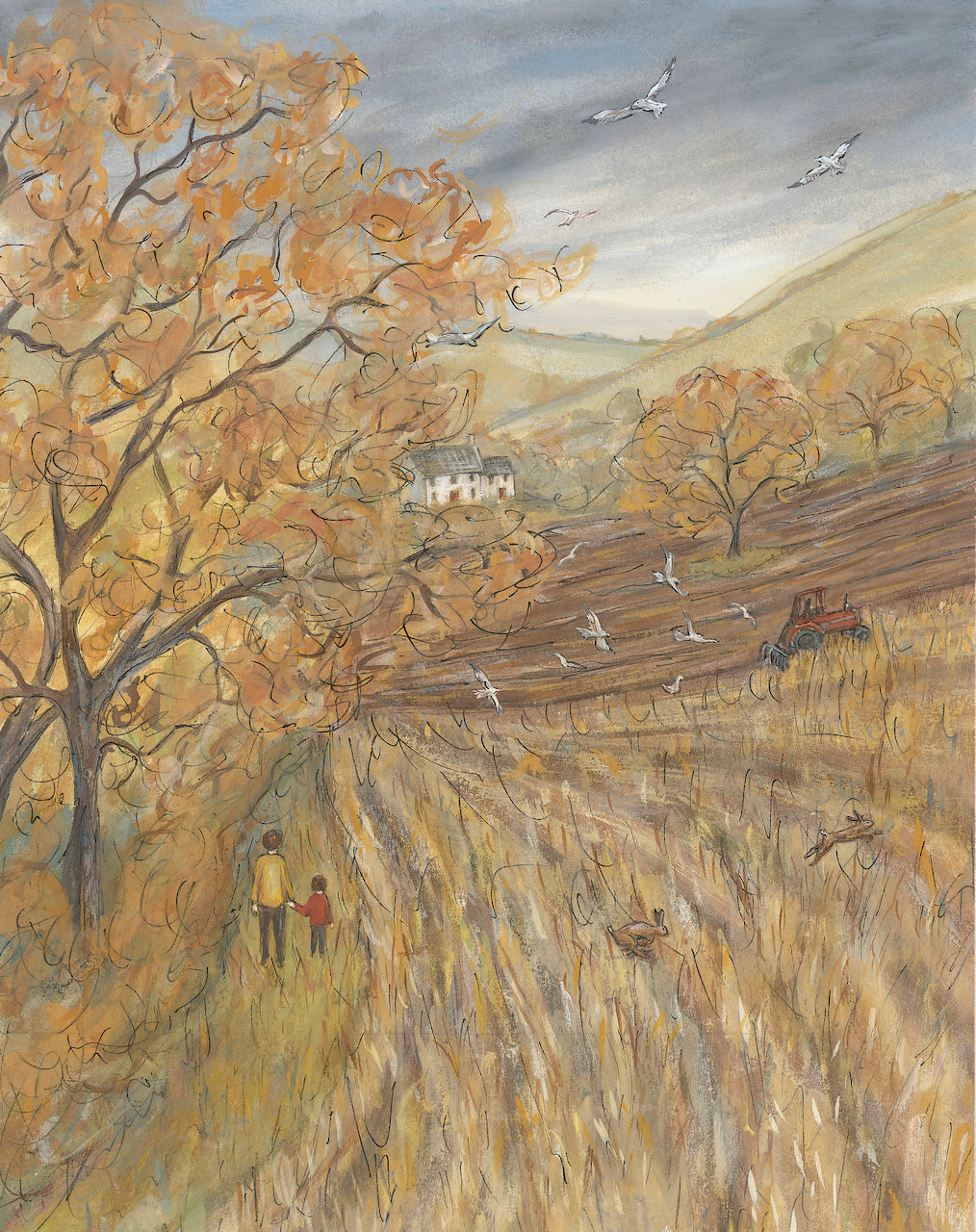 Love Letter - Fine Art Print - Giclee Print of Original Gouache Painting
