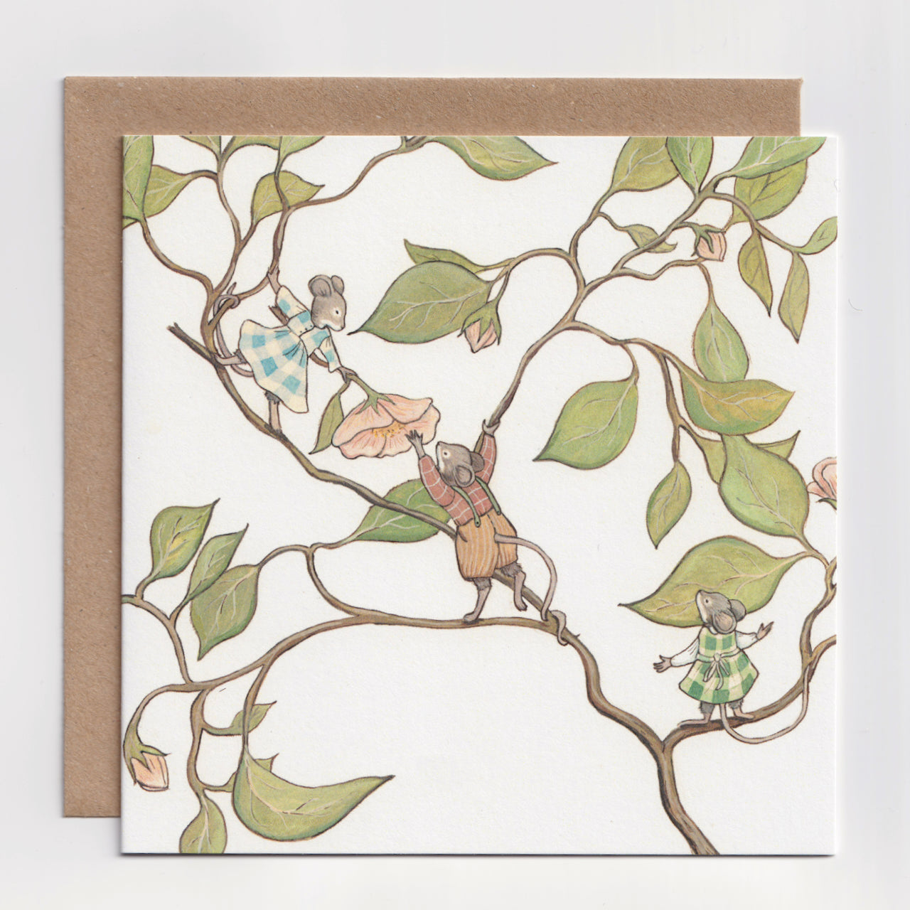 The First Rose - Greeting Card - Folded Card