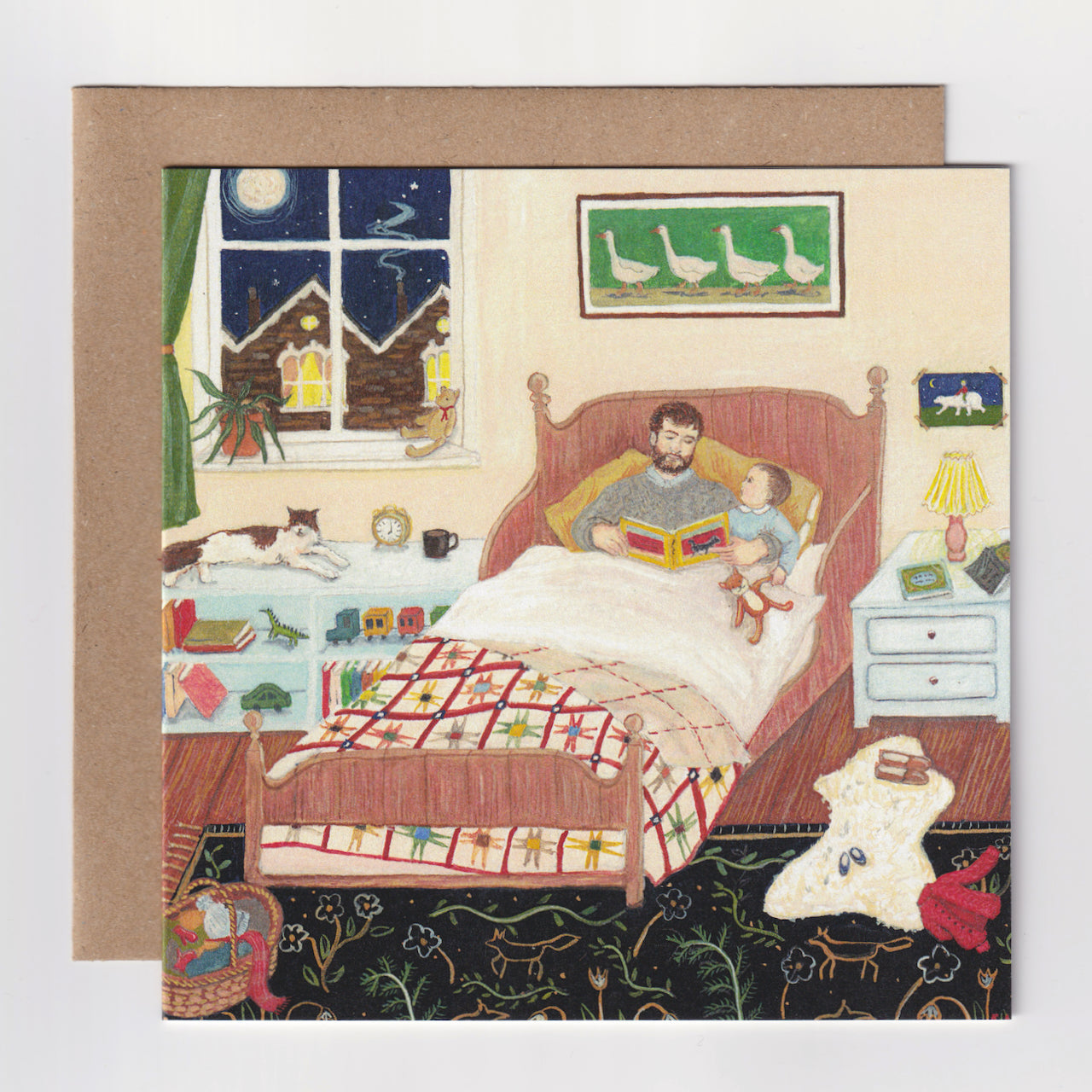 Best Time of the Day - Greeting Card - Folded Card