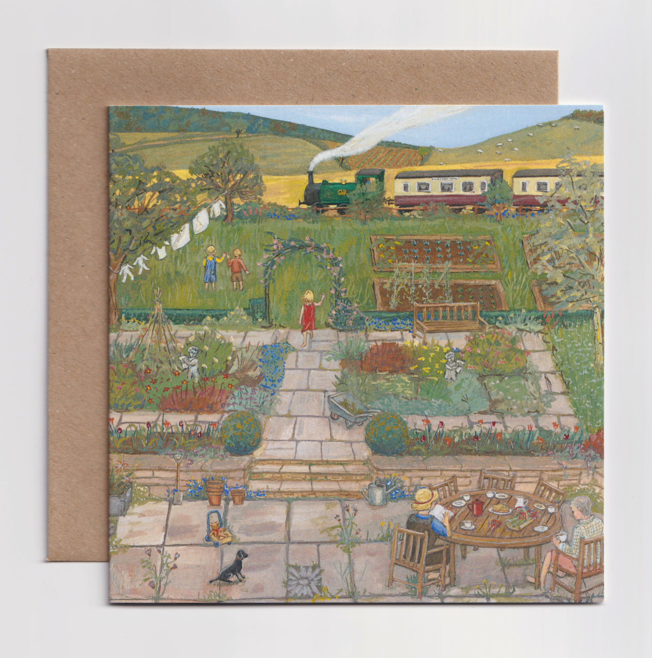 The Railway Children - Greeting Card - Folded Card