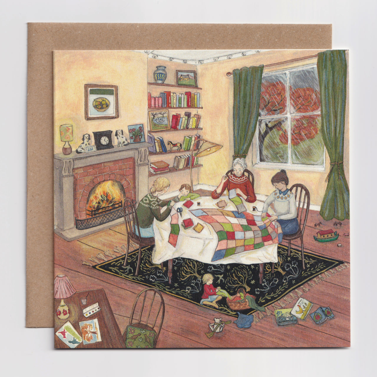Song for Autumn - Greeting Card - Folded Card