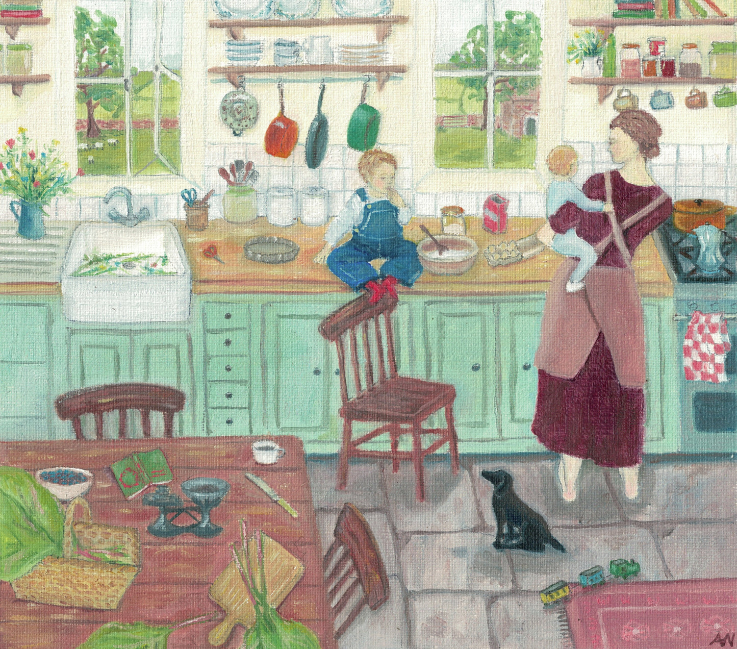 Home - Fine Art Print - Giclee Print of Original Oil Painting